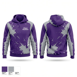 Hoodie, Silent Hunters, Softball, Teamtime, Team time, sublimation, custom sports apparel, team uniforms, spirit wear, spiritwear, sports uniforms, custom shirts, team store, custom team store, fundraiser sports, apparel fundraiser