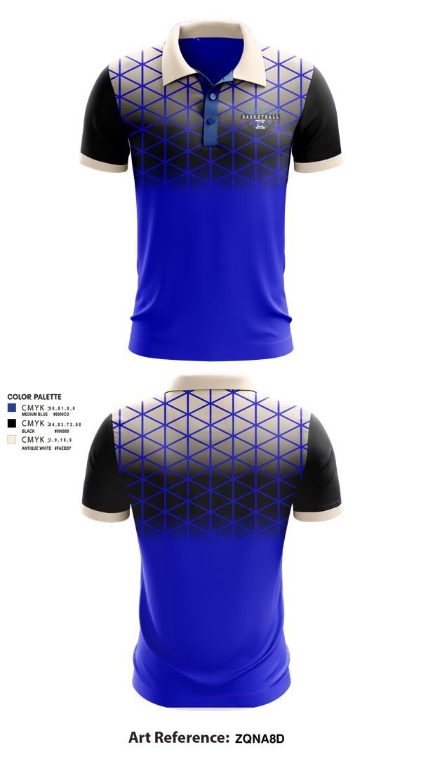Short Sleeve Performance Polo, Carbon Boys Basketball, Men's Basketball, Teamtime, Team time, sublimation, custom sports apparel, team uniforms, spirit wear, spiritwear, sports uniforms, custom shirts, team store, custom team store, fundraiser sports, apparel fundraiser