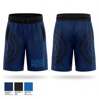 Athletic Shorts With Pockets, New York State University Police, Police, Teamtime, Team time, sublimation, custom sports apparel, team uniforms, spirit wear, spiritwear, sports uniforms, custom shirts, team store, custom team store, fundraiser sports, apparel fundraiser