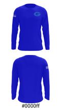 Glasgow High School Basketball 72311736 Long Sleeve Performance Shirt - 18