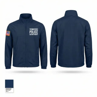 Windbreaker, Yemassee police department, Police, Teamtime, Team time, sublimation, custom sports apparel, team uniforms, spirit wear, spiritwear, sports uniforms, custom shirts, team store, custom team store, fundraiser sports, apparel fundraiser