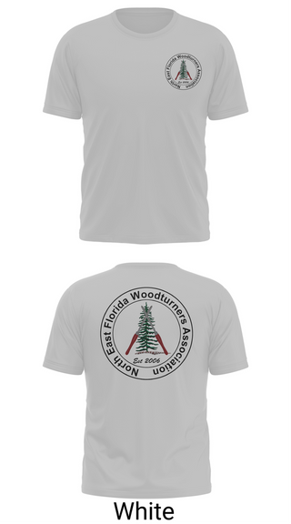 Old School Cotton Feel Shirt, Northeast Florida Woodturning Association, , Teamtime, Team time, sublimation, custom sports apparel, team uniforms, spirit wear, spiritwear, sports uniforms, custom shirts, team store, custom team store, fundraiser sports, apparel fundraiser
