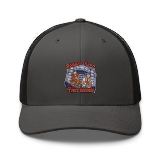 Bigger den yourz kennelz 20152754 Retro Trucker Hat | Yupoong 6606