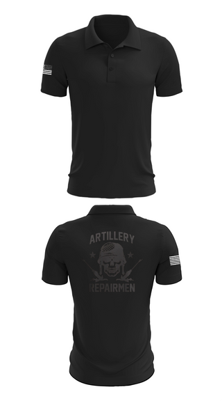 Short Sleeve Performance Polo, ARMT 1-320th Field Artillery, Army, Teamtime, Team time, sublimation, custom sports apparel, team uniforms, spirit wear, spiritwear, sports uniforms, custom shirts, team store, custom team store, fundraiser sports, apparel fundraiser