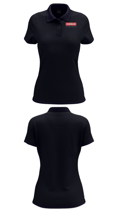 Conrad Pressure Wash & Paint 65591308 Women's Short Sleeve Performance Polo  - 30