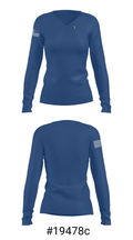 Mount Juliet Christian Academy High School Basketball 82083801 Women's Long Sleeve V-neck Shirt - 20