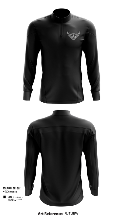 NYFO SRT 11963452 Quarter Zip Jacket - 42