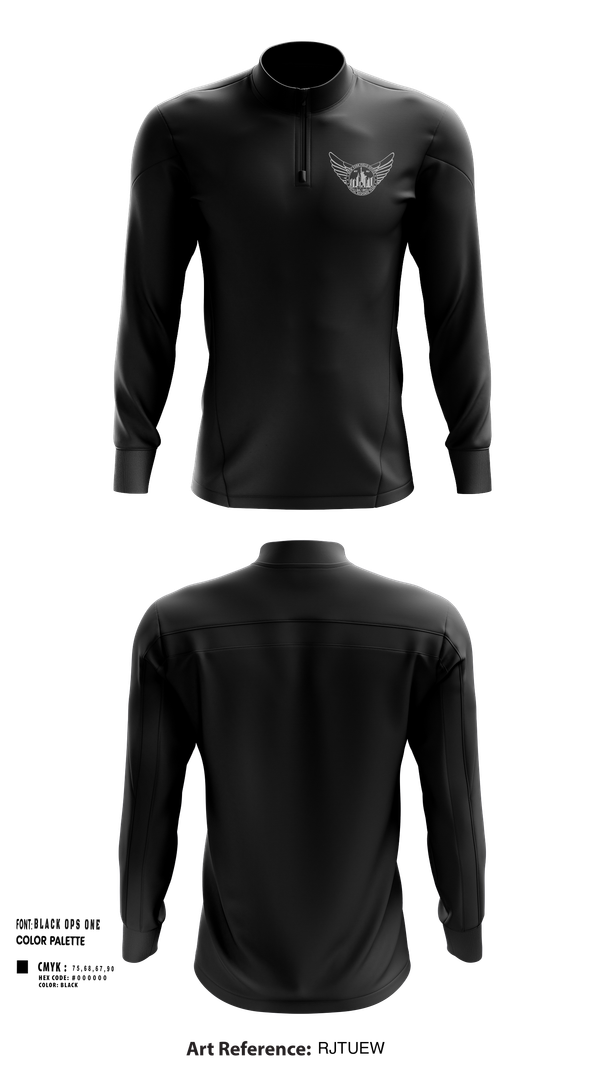 Quarter Zip Jacket, NYFO SRT, , Teamtime, Team time, sublimation, custom sports apparel, team uniforms, spirit wear, spiritwear, sports uniforms, custom shirts, team store, custom team store, fundraiser sports, apparel fundraiser