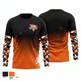 Long Sleeve Performance Shirt, Valley Thunder, Ice Hockey, Teamtime, Team time, sublimation, custom sports apparel, team uniforms, spirit wear, spiritwear, sports uniforms, custom shirts, team store, custom team store, fundraiser sports, apparel fundraiser