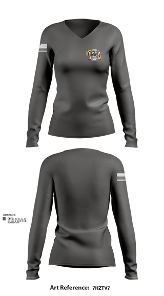 Womens Long Sleeve Vneck Shirt, Columbia Cutthroat, , Teamtime, Team time, sublimation, custom sports apparel, team uniforms, spirit wear, spiritwear, sports uniforms, custom shirts, team store, custom team store, fundraiser sports, apparel fundraiser