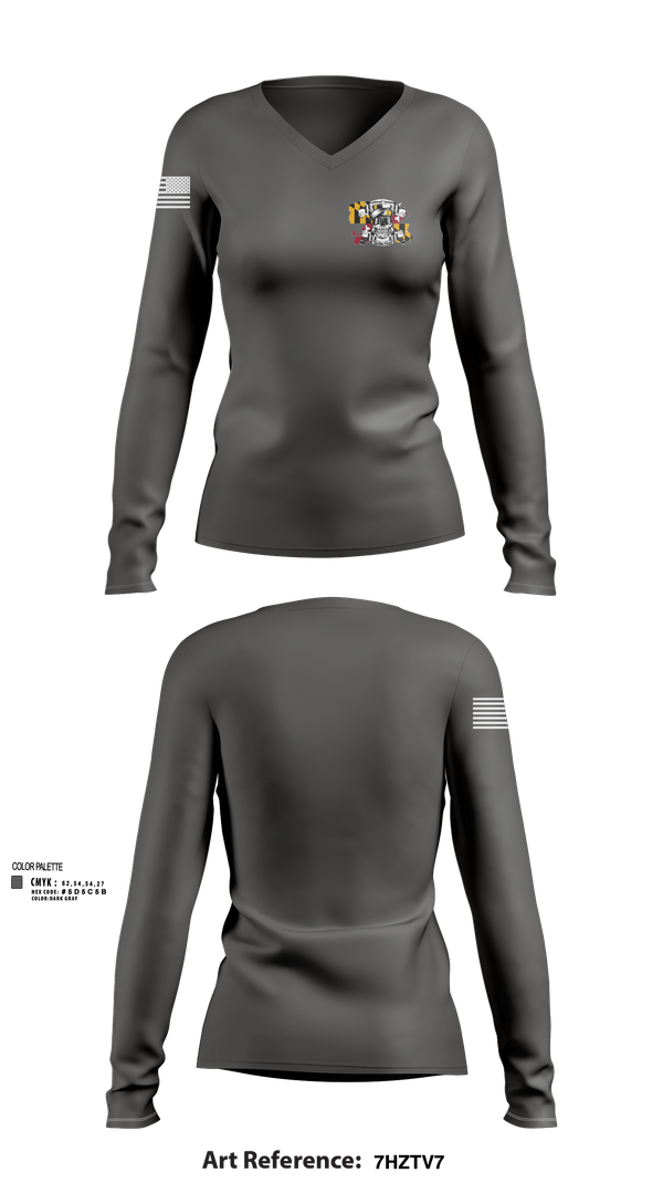 Womens Long Sleeve Vneck Shirt, Columbia Cutthroat, , Teamtime, Team time, sublimation, custom sports apparel, team uniforms, spirit wear, spiritwear, sports uniforms, custom shirts, team store, custom team store, fundraiser sports, apparel fundraiser
