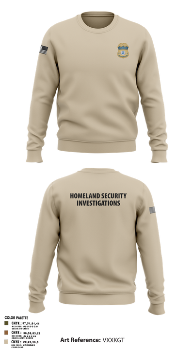 HSI 87740727 Crew Neck Sweatshirt - 7