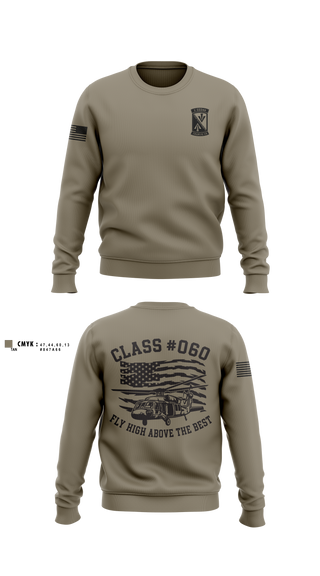 Crew Neck Sweatshirt, 1-222nd Aviation Regiment, Army, Teamtime, Team time, sublimation, custom sports apparel, team uniforms, spirit wear, spiritwear, sports uniforms, custom shirts, team store, custom team store, fundraiser sports, apparel fundraiser