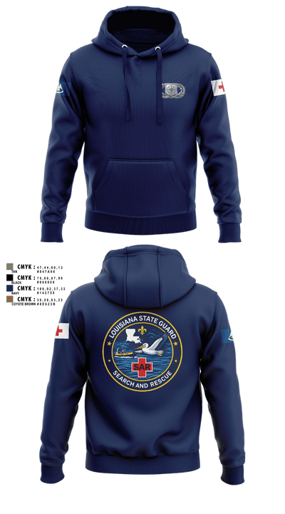 Louisiana State Guard 59908555 Hoodie - 9