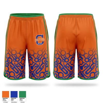Columbus High School Wrestling 82810722 Women's Shorts - 1