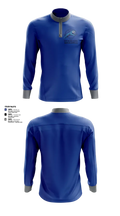 Newton High School Baseball 32855981 Quarter Zip Jacket - 3