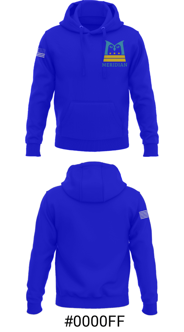 Hoodie, Meridian Public Charter School, Spirit Store, Teamtime, Team time, sublimation, custom sports apparel, team uniforms, spirit wear, spiritwear, sports uniforms, custom shirts, team store, custom team store, fundraiser sports, apparel fundraiser