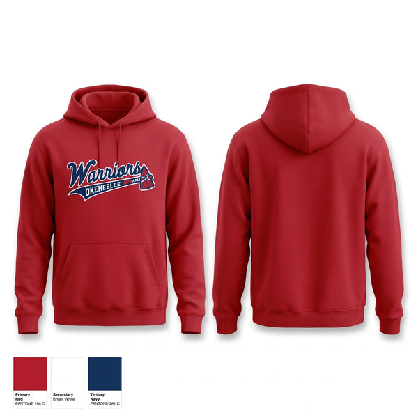 Hoodie, Okeeheelee Warriors, Baseball, Teamtime, Team time, sublimation, custom sports apparel, team uniforms, spirit wear, spiritwear, sports uniforms, custom shirts, team store, custom team store, fundraiser sports, apparel fundraiser