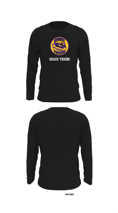 GEAUX TIGERS 48767025 Long Sleeve Performance Shirt 32