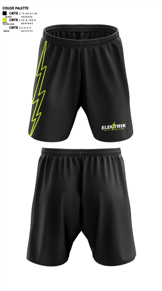 Athletic Shorts With Pockets, ELEKTRIK ELITE TRACK CLUB, Track & Field, Teamtime, Team time, sublimation, custom sports apparel, team uniforms, spirit wear, spiritwear, sports uniforms, custom shirts, team store, custom team store, fundraiser sports, apparel fundraiser