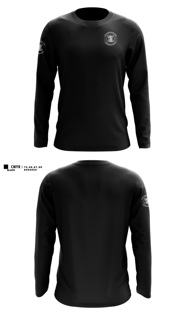 Long Sleeve Performance Shirt, Springfield CNT, Police, Teamtime, Team time, sublimation, custom sports apparel, team uniforms, spirit wear, spiritwear, sports uniforms, custom shirts, team store, custom team store, fundraiser sports, apparel fundraiser