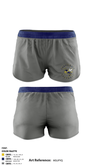 Womens Shorts, Chapelgate Christian Academy Softball, Softball, Teamtime, Team time, sublimation, custom sports apparel, team uniforms, spirit wear, spiritwear, sports uniforms, custom shirts, team store, custom team store, fundraiser sports, apparel fundraiser