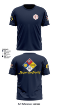 Central Pierce Fire Short Sleeve Performance Shirt - 16