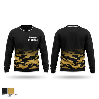 Crew Neck Sweatshirt, House of Speed, Track & Field, Teamtime, Team time, sublimation, custom sports apparel, team uniforms, spirit wear, spiritwear, sports uniforms, custom shirts, team store, custom team store, fundraiser sports, apparel fundraiser