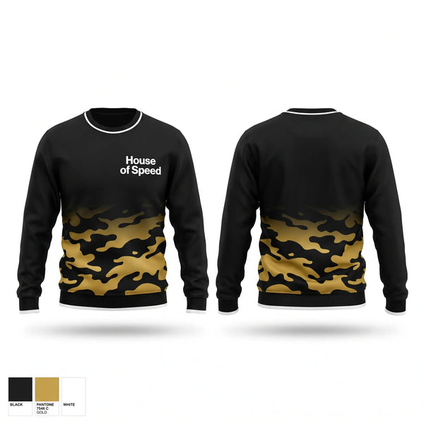Crew Neck Sweatshirt, House of Speed, Track & Field, Teamtime, Team time, sublimation, custom sports apparel, team uniforms, spirit wear, spiritwear, sports uniforms, custom shirts, team store, custom team store, fundraiser sports, apparel fundraiser