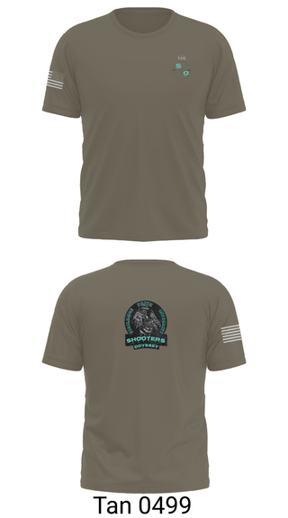 Old School Cotton Feel Shirt, Shooters odyssey, National Guard, Teamtime, Team time, sublimation, custom sports apparel, team uniforms, spirit wear, spiritwear, sports uniforms, custom shirts, team store, custom team store, fundraiser sports, apparel fundraiser