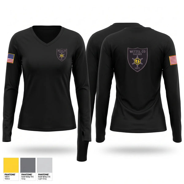 Old School Cotton Feel Shirt, Wetzel County Sheriffs Office, Police, Teamtime, Team time, sublimation, custom sports apparel, team uniforms, spirit wear, spiritwear, sports uniforms, custom shirts, team store, custom team store, fundraiser sports, apparel fundraiser
