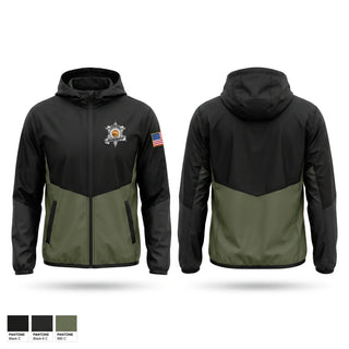 Windbreaker, Crawford county sheriffs office, Police, Teamtime, Team time, sublimation, custom sports apparel, team uniforms, spirit wear, spiritwear, sports uniforms, custom shirts, team store, custom team store, fundraiser sports, apparel fundraiser