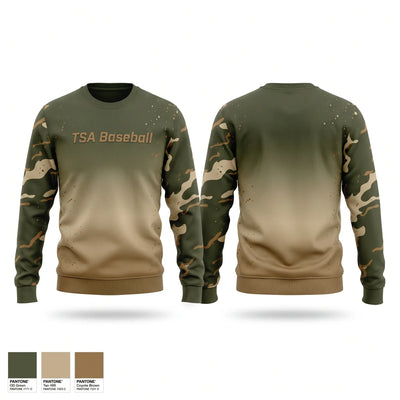 TSA Baseball Crew Neck Sweatshirt - 2