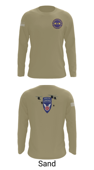 Long Sleeve Performance Shirt, 440th CBRN CO, , Teamtime, Team time, sublimation, custom sports apparel, team uniforms, spirit wear, spiritwear, sports uniforms, custom shirts, team store, custom team store, fundraiser sports, apparel fundraiser