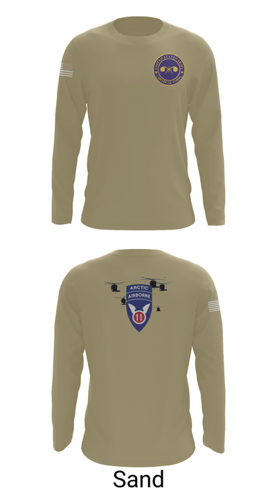 440th CBRN CO 79820871 Long Sleeve Performance Shirt 82