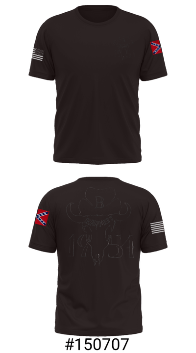 GOD'S GANGSTER'S 76621541 Short Sleeve Performance Shirt - 6