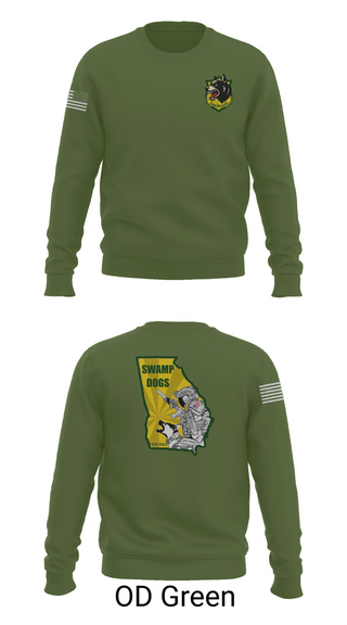 Crew Neck Sweatshirt, 93D MP DET (MWD), , Teamtime, Team time, sublimation, custom sports apparel, team uniforms, spirit wear, spiritwear, sports uniforms, custom shirts, team store, custom team store, fundraiser sports, apparel fundraiser