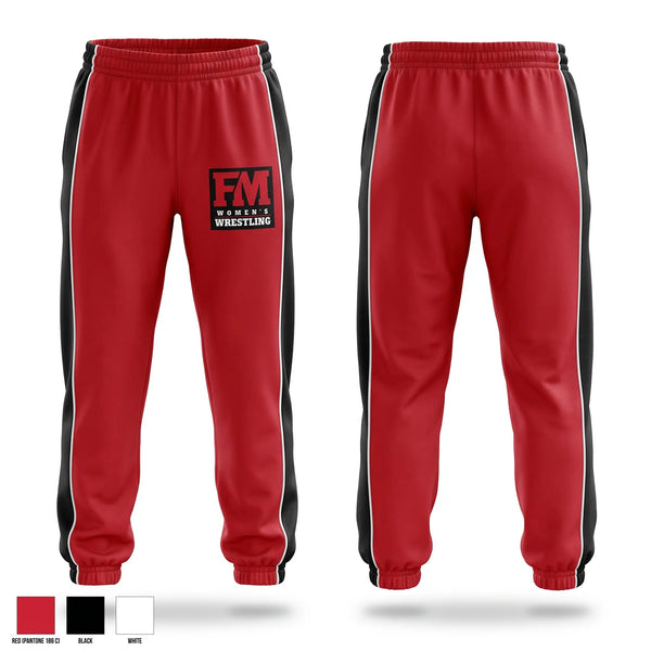 Sweatpants, Fort Madison Bloodhounds, Wrestling, Teamtime, Team time, sublimation, custom sports apparel, team uniforms, spirit wear, spiritwear, sports uniforms, custom shirts, team store, custom team store, fundraiser sports, apparel fundraiser
