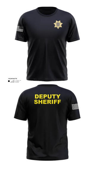 Short Sleeve Performance Shirt, Huntingdon County Sheriff’s Office, Police, Teamtime, Team time, sublimation, custom sports apparel, team uniforms, spirit wear, spiritwear, sports uniforms, custom shirts, team store, custom team store, fundraiser sports, apparel fundraiser