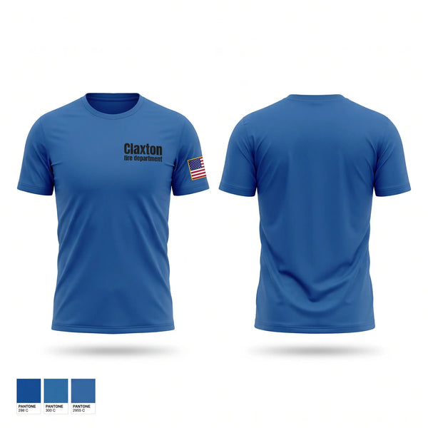Short Sleeve Performance Shirt, Claxton fire department, Fire Department, Teamtime, Team time, sublimation, custom sports apparel, team uniforms, spirit wear, spiritwear, sports uniforms, custom shirts, team store, custom team store, fundraiser sports, apparel fundraiser