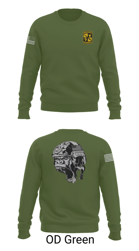 Crew Neck Sweatshirt, Gorilla battalion, , Teamtime, Team time, sublimation, custom sports apparel, team uniforms, spirit wear, spiritwear, sports uniforms, custom shirts, team store, custom team store, fundraiser sports, apparel fundraiser