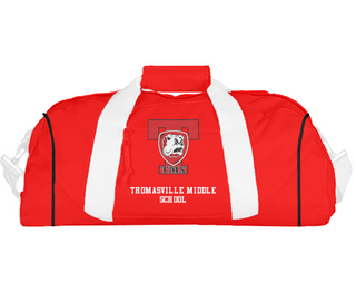 Duffle Bag, Thomasville Middle School, Spirit Store, Teamtime, Team time, sublimation, custom sports apparel, team uniforms, spirit wear, spiritwear, sports uniforms, custom shirts, team store, custom team store, fundraiser sports, apparel fundraiser