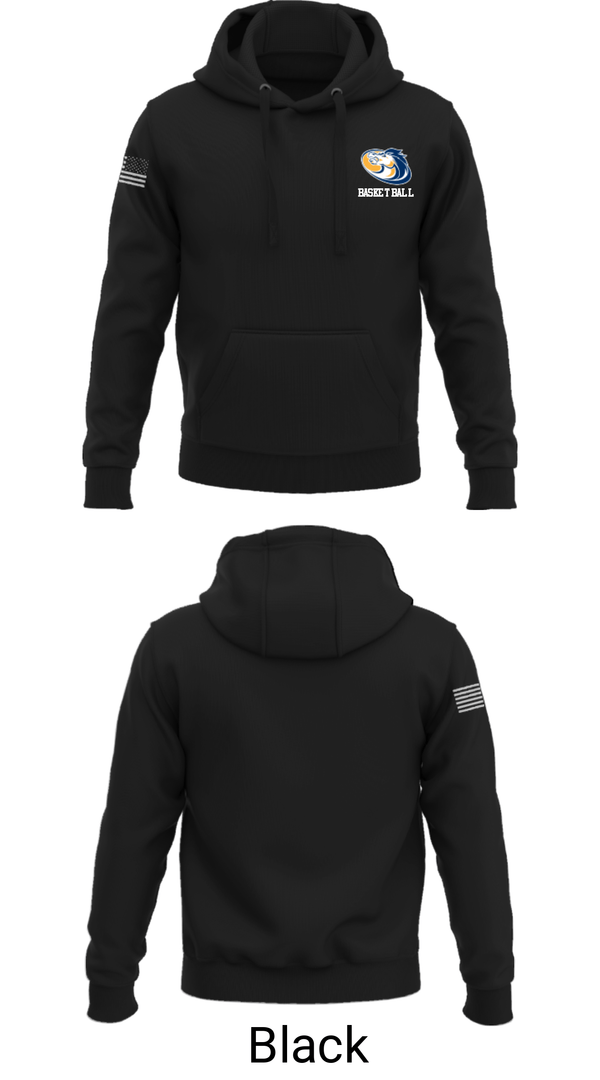 Hoodie, Sahuarita High School Basketball, Men's Basketball, Teamtime, Team time, sublimation, custom sports apparel, team uniforms, spirit wear, spiritwear, sports uniforms, custom shirts, team store, custom team store, fundraiser sports, apparel fundraiser