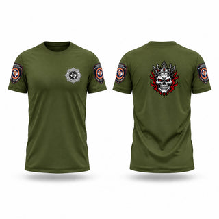 Old School Cotton Feel Shirt, Texas City ISD Emergency Management & Safety, Police, Teamtime, Team time, sublimation, custom sports apparel, team uniforms, spirit wear, spiritwear, sports uniforms, custom shirts, team store, custom team store, fundraiser sports, apparel fundraiser