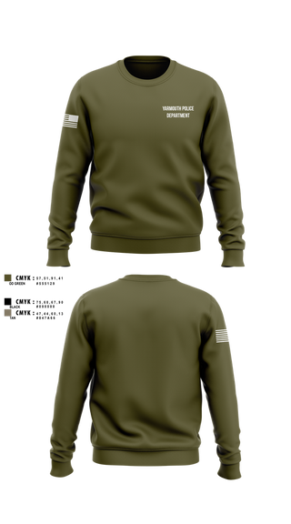Crew Neck Sweatshirt, YARMOUTH POLICE DEPARTMENT, Police, Teamtime, Team time, sublimation, custom sports apparel, team uniforms, spirit wear, spiritwear, sports uniforms, custom shirts, team store, custom team store, fundraiser sports, apparel fundraiser