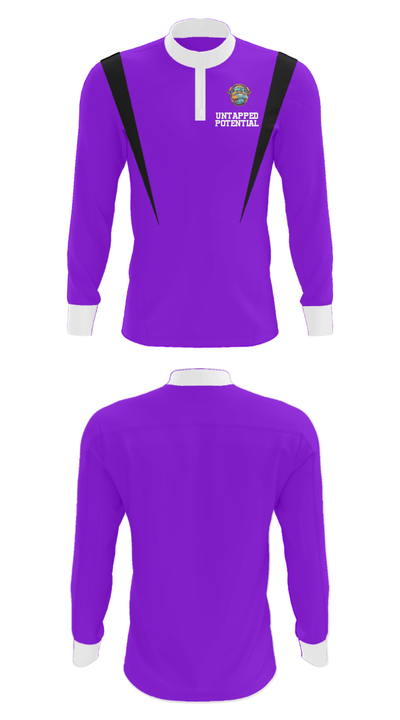 Untapped Potential 75952763 Quarter Zip Jacket - 30