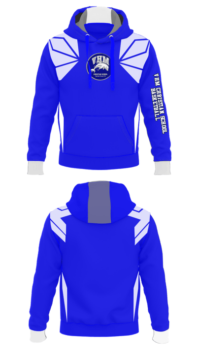 Vhm Christian School Basketball 52021894 Hoodie - 22