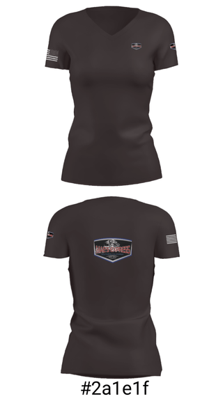 Women's Short Sleeve Vneck Shirt, Mae’s Express, , Teamtime, Team time, sublimation, custom sports apparel, team uniforms, spirit wear, spiritwear, sports uniforms, custom shirts, team store, custom team store, fundraiser sports, apparel fundraiser