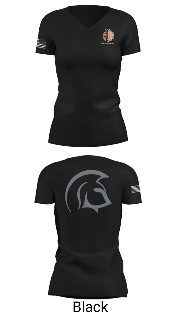 Women's Short Sleeve Vneck Shirt, Silverdale Spartans, Men's Basketball, Teamtime, Team time, sublimation, custom sports apparel, team uniforms, spirit wear, spiritwear, sports uniforms, custom shirts, team store, custom team store, fundraiser sports, apparel fundraiser