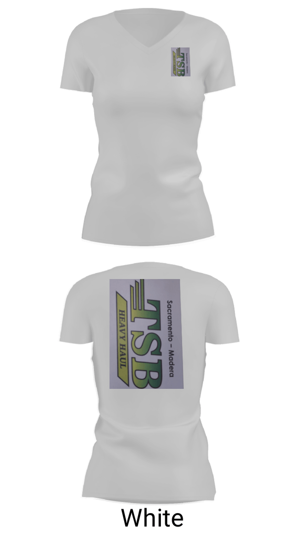 Women's Short Sleeve Vneck Shirt, Tsb heavy haul, , Teamtime, Team time, sublimation, custom sports apparel, team uniforms, spirit wear, spiritwear, sports uniforms, custom shirts, team store, custom team store, fundraiser sports, apparel fundraiser